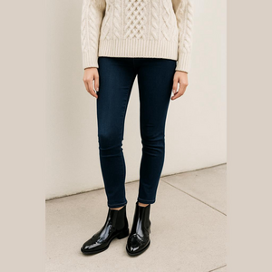 Carlo Pazolini Women's Size 7.5 (EU38) Black Patent Leather Wingtip Ankle Boots